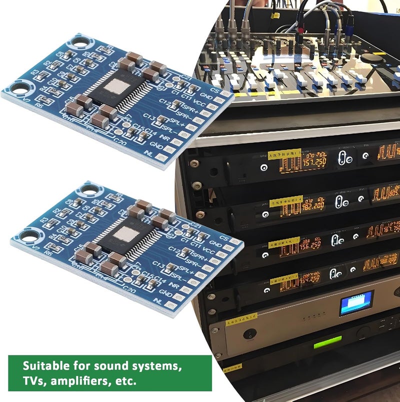 Create idea لوحة مضخم الصوت الرقمية TPA3116D2 2 قطع XH-M562 مضخم صوت 2x50W قناتين مزدوجتين للسماعات - Image 2